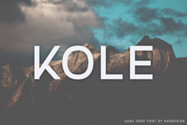 Kole ND Font