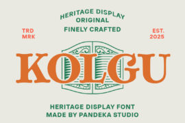 Kolgu DEMO Font