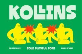 Kollins Personal Use Font