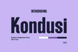 Kondusi Font