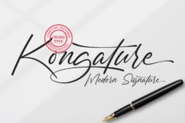 Kongature DEMO Font