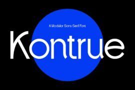 Kontrue Font