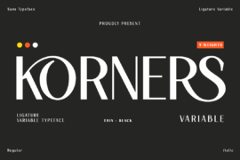 Korners Demo Font