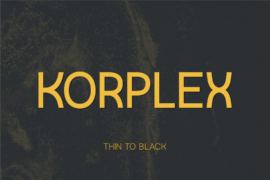 Korplex Font