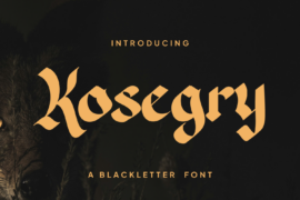 Kosegry Font