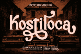 Kostiloca Font