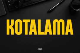 KOTALAMA Font