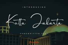 Kotta Jakarta Font
