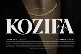 Kozifa Demo Font