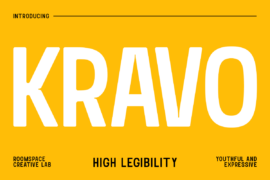 Kravo Font Family
