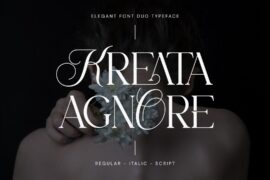 Kreata Agnore Font
