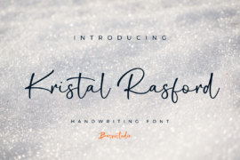 Kristal Rasford Font
