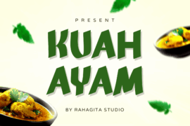 Kuah ayam Font