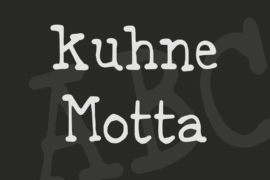 kuhne Motta Font