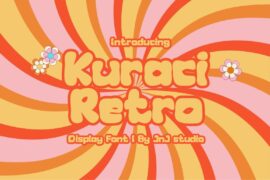Kuraci Retro Font