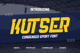 Kutser Trial Font