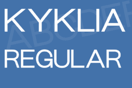 Kyklia Font