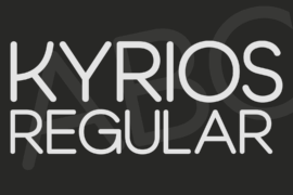 Kyrios Font