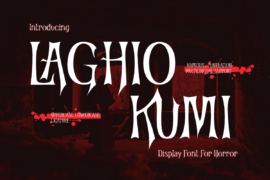 LAGHIO KUMI Trial Font