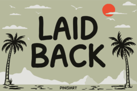 LAID-BACK Font