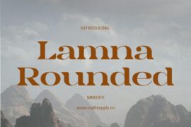 Lamna Rounded Demo Font