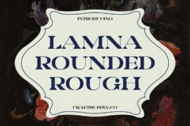 Lamna Rounded Rough Demo Font