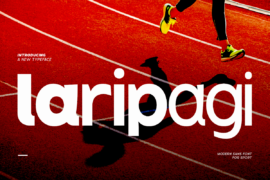 Laripagi Trial Font