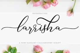 Larrisha Script Font