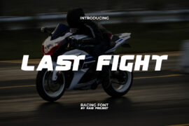 Last Fight Demo Font
