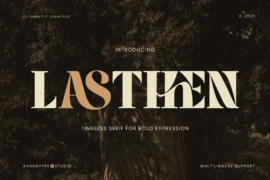 Lasthen Font