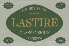 Lastire DEMO Font