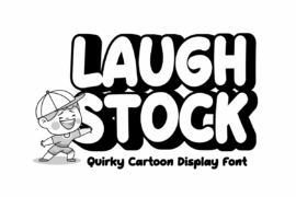 LAUGHSTOCK Font