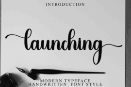 Launching Font