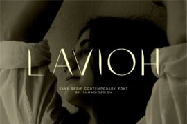 Lavioh DEMO Font