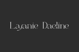 Layanie Daeline Demo Font