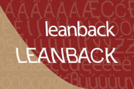 Leanback Font