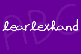 learlexhand Font