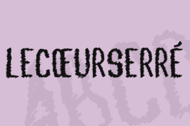 LEC0URSERR1 Font
