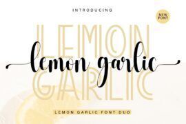 LEMON GARLIC Font