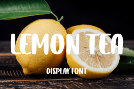 Lemon Tea Font