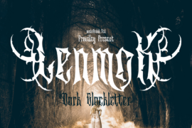 Lenmok DEMO Font