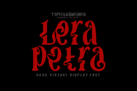 Lerapetra DEMO Font