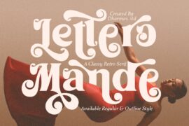 Lettero Mande DEMO Font