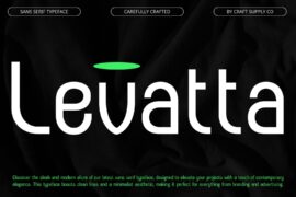 Levatta Demo Font