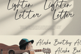 Lighten Free Font