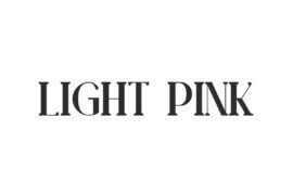 LightPinkDemo Font
