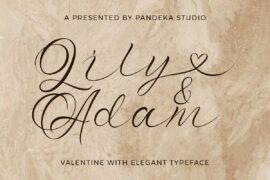 Lily Adam DEMO Font