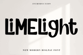 Limelight Stunning Font