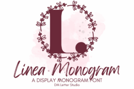 Linea Monogram Font