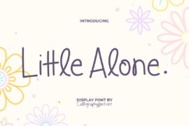 Little Alone Demo Font